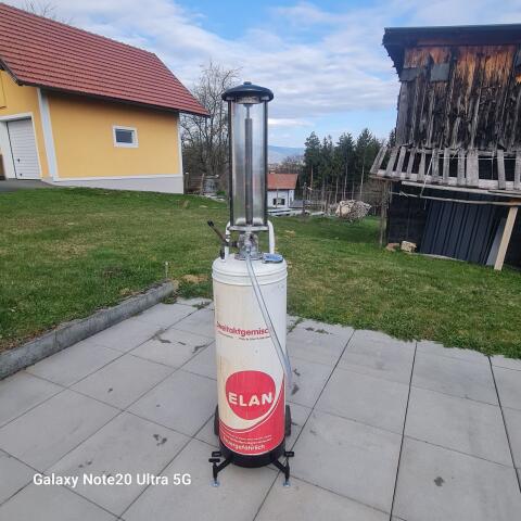 Gemisch Zapfsäule 2-Takt Tankstelle
