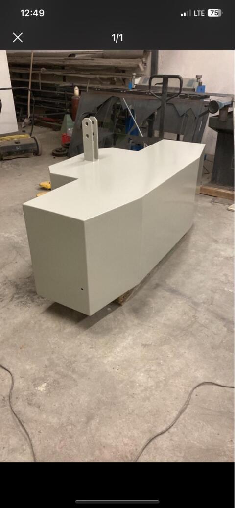 Frontgewicht 1.700 kg