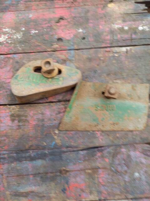 Vorschäler Schar und Schleifklotz Eberhard Pflug