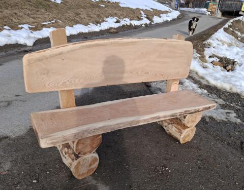 Hausbank bzw. Gartenbank