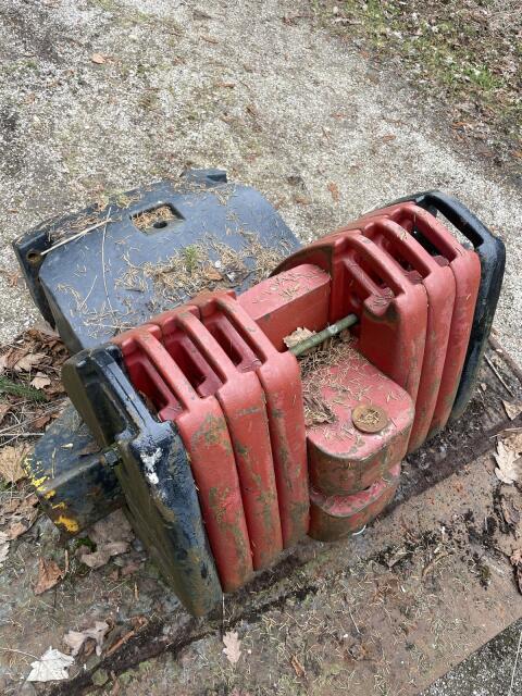 Frontgewichtsträger Steyr Case