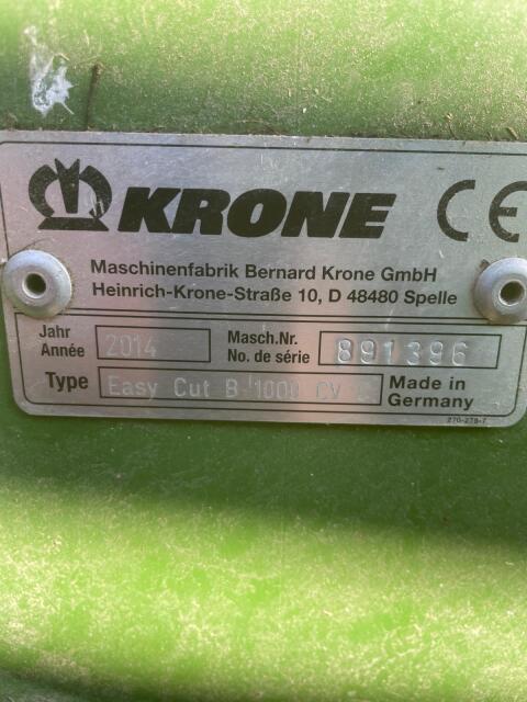 Krone Mähkombination
