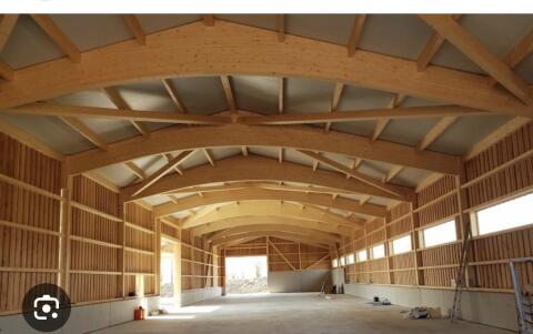 Halle für Rinderstall