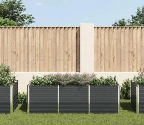 Hochbeet aus Aluminium