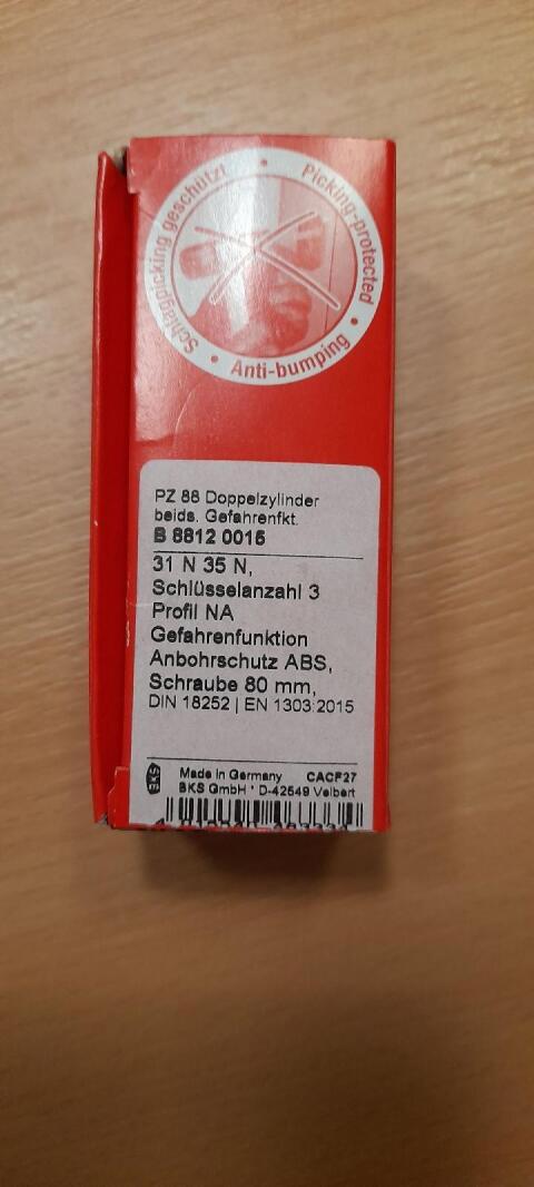 Doppelzylinder