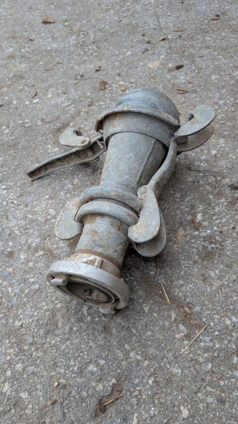 Kupplung Bauer 5" - Sturz 3" (Feuerwehrschlauch B)
