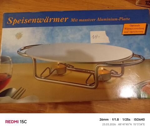 Speisenwärmer