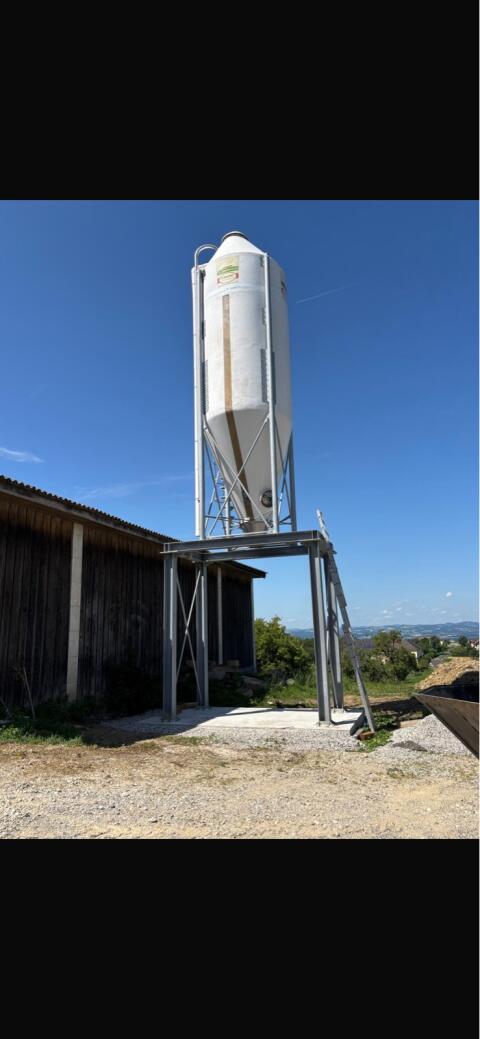 Kraftfuttersilo/Salzsilo/Kalksilo