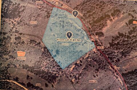 Waldgrundstück in der KG Nöring / Gemeinde Krems in Kärnten