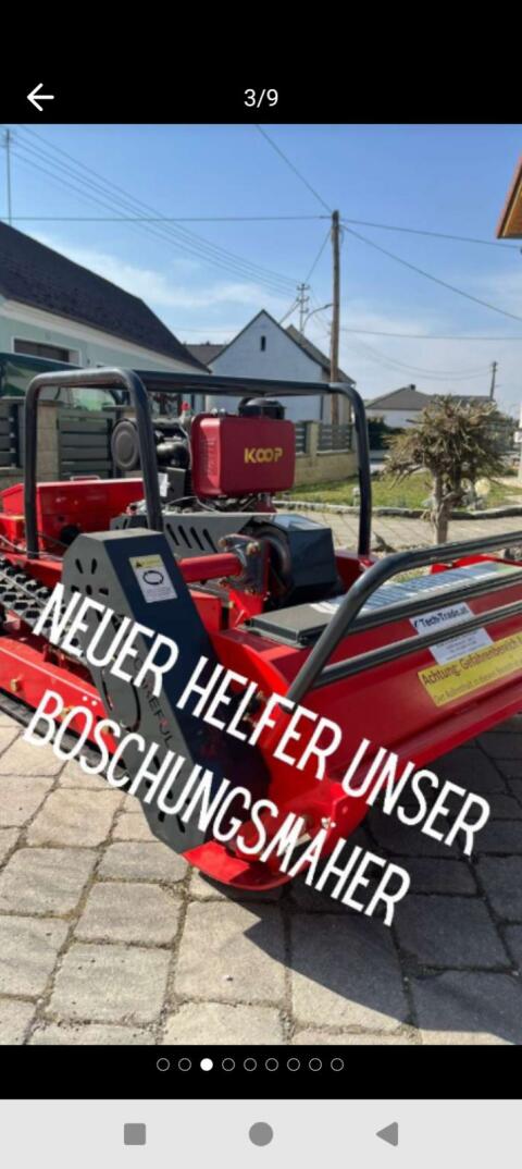 Böschung mähen