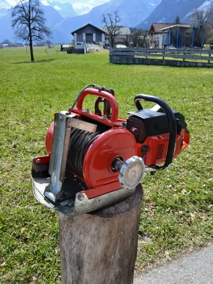 Motorsägenseilwinde KBF 1.000