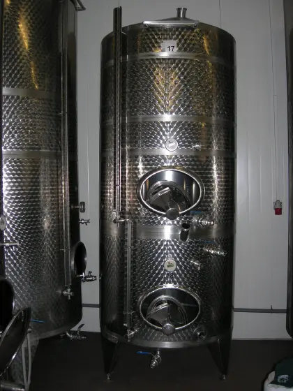 Doppeltank Niro mit Kühlung 1000/1900 Liter