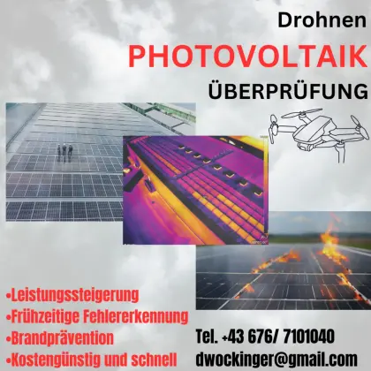 PV - Überprüfung mit Drohne