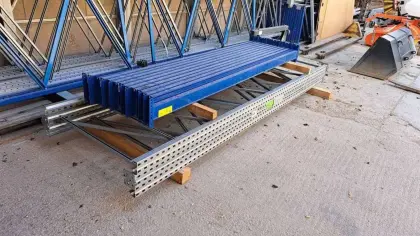 Gebrauchtes Hochregal Schwerlastregal Palettenregal Bito