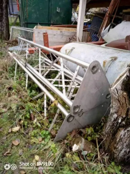 Nirosta-Steher 2,90 m