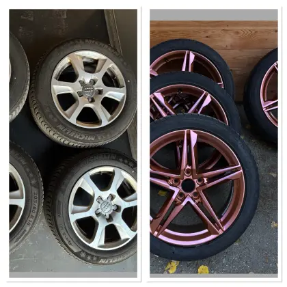 Original Audi-Felgen Kombisatz