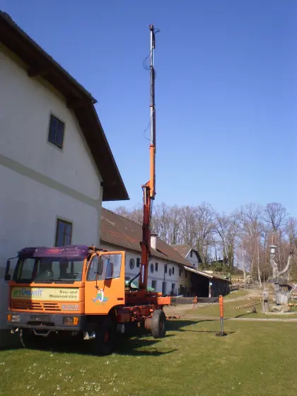 Kran-Lastwagen Steyr 15 S 23