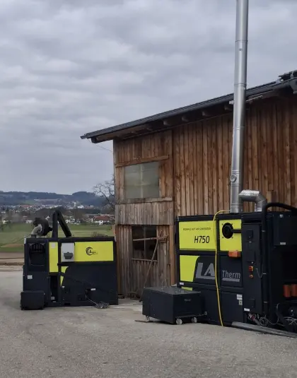 Lasco LA 150 Warmluftofen Heutrocknung Hallenheizung