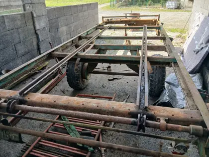 Steyr Hamster 804 Ladewagen