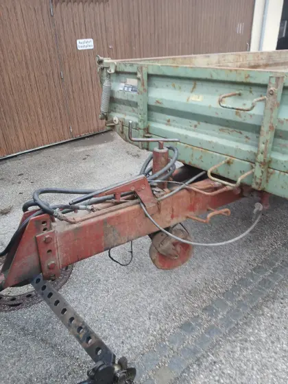 1-Achs Dreiseiten-Kipper - Brantner - Baujahr 1989