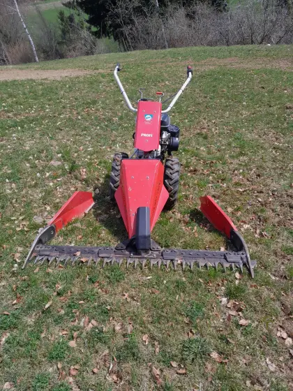 Rasant Kompakt Profi Motormäher mit 145 cm Mähbalken