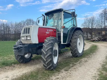 Steyr 667 Turbo – Allrad & Kriechgang, 5.603 Bstd.