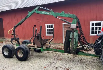 Kronos 350 mit Kran