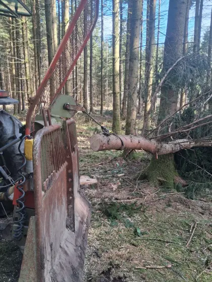 Funkseilwinde Holzknecht