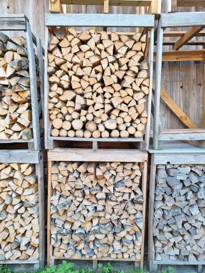 Brennholz Birke, Kamin