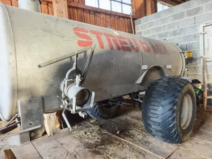 Jauchefass Güllefass Streu Mix 5.000 l /8 t 1 Hand