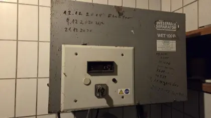 Milchkühlung Westfalia WET 100R