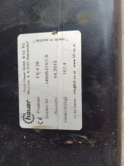 Fronthydraulik Querverbindung