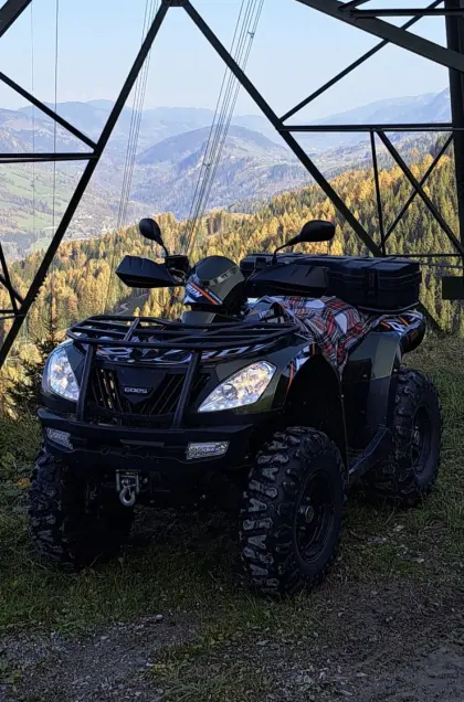 Goes Iron 450s Limited, L7e-B1 Zulassung 90 km/h Quad
