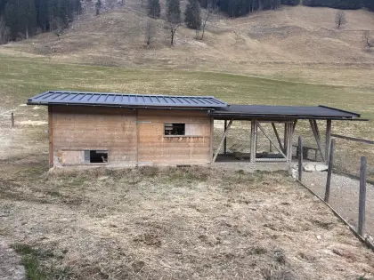 Hühnerstall für 70 Bio-Legehennen