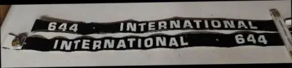 Seitenaufkleber 644 International