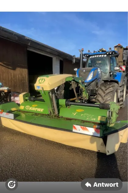 Krone Mähkombination B 1000 CV Collect