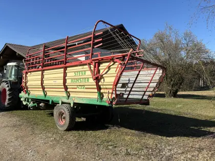Steyr Hamster 432 Ladewagen
