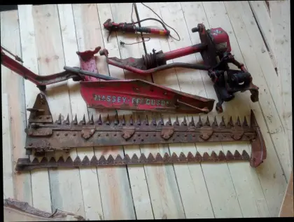 MF 135 Seitenmähwerk, Fingermähwerk