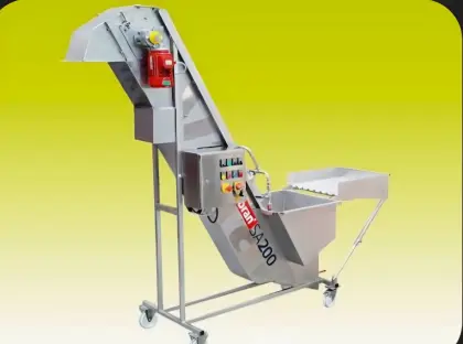 Voran Schrägaufzug SA200 Obstwaschanlage