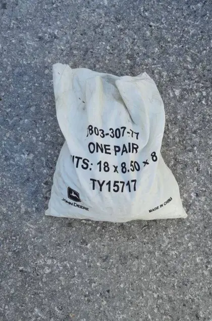 Schneeketten vorne John Deere Kompakttraktor X 758