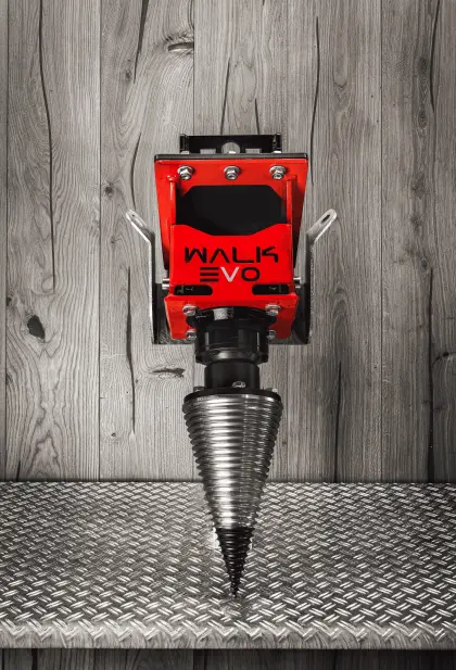 Kompakt, robust, effizient: Der EVO 200 Kegelspalter