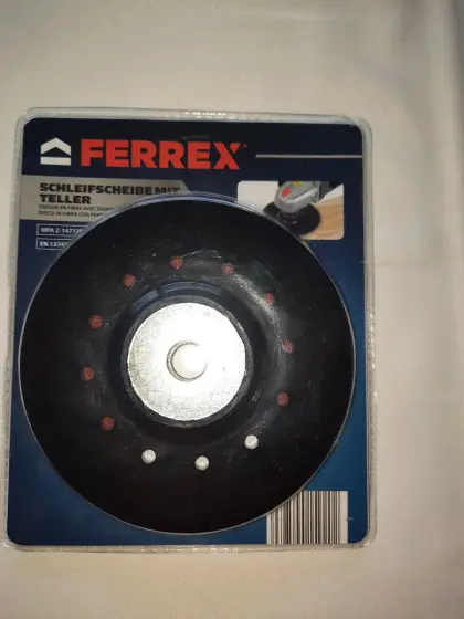Schleifscheiben mit Teller
