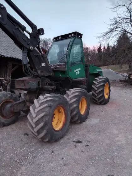 Timberjack Harvester