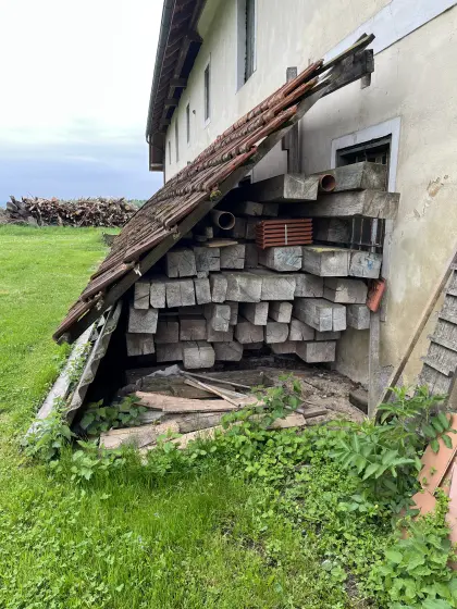 Dachstuhl für Halle 15x30m