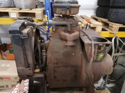 Steyr 2-Zylinder-Standmotor