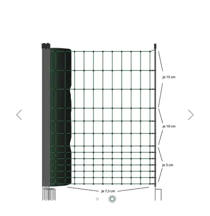 Zaun für Hühner, Schafe, Hunde