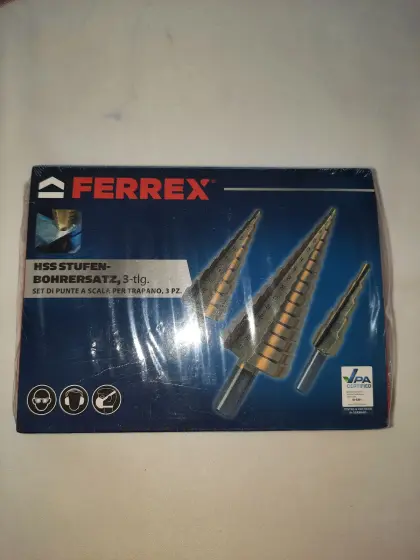 HSS Stufen-Bohrsatz 3-tlg