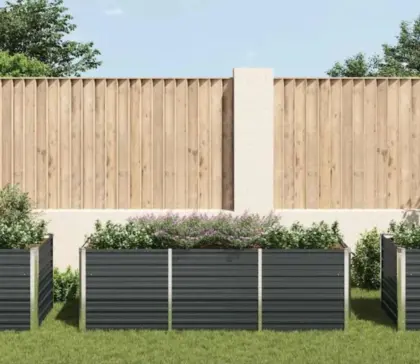 Hochbeet aus Aluminium