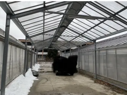 Carport, Überdachung