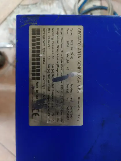 Ceccato CSA 15/10 Schraubenkompressor Drylife DLX18